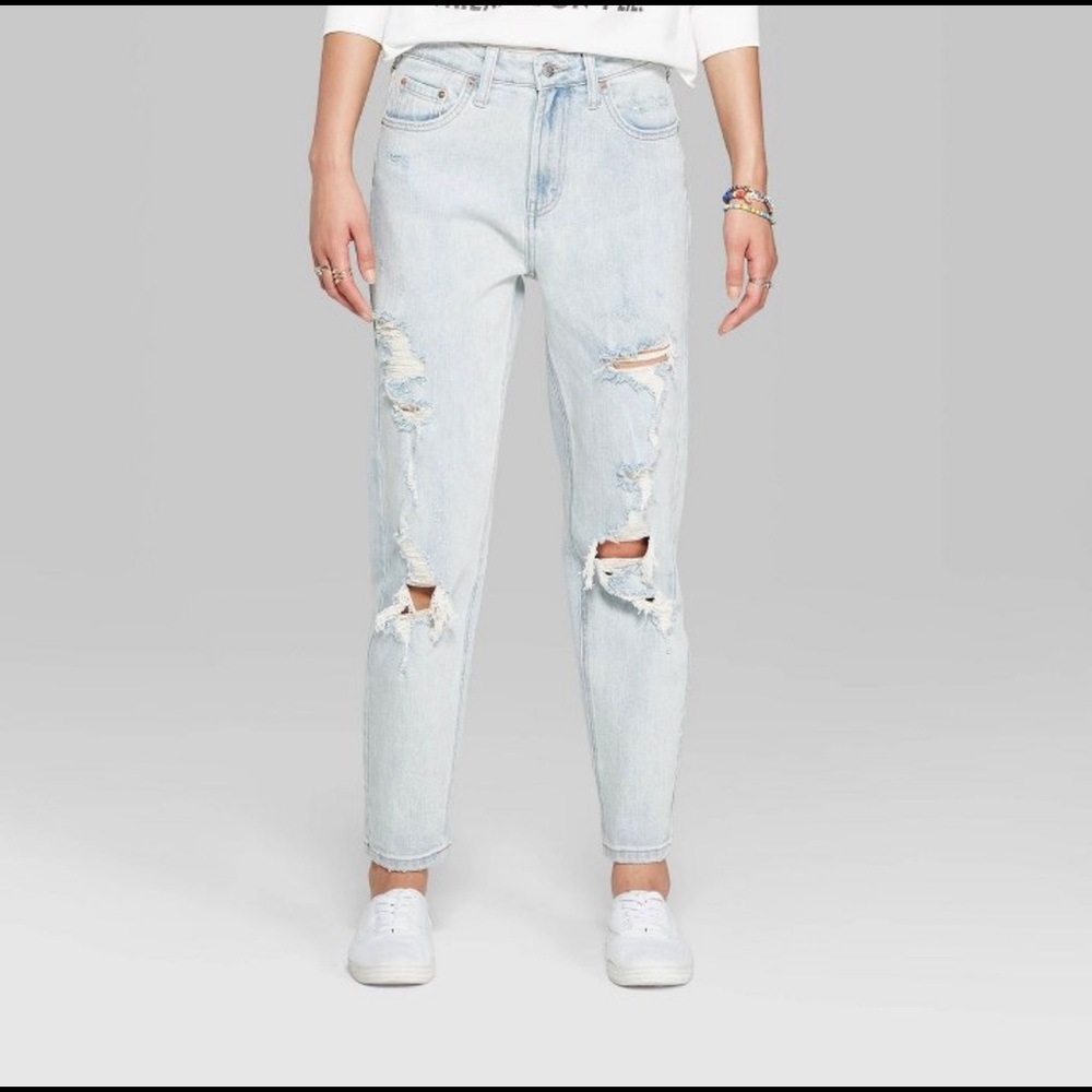wild fable (target) mom jeans